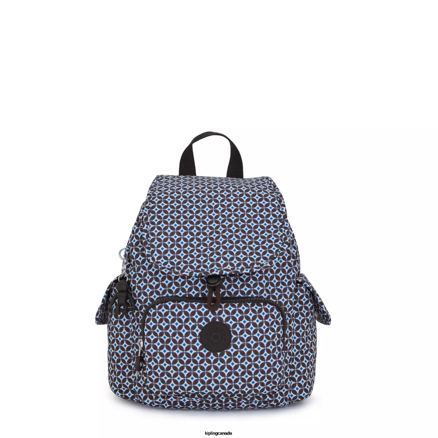 women_mini_bags_kipling_blackish_tile_city_pack_mini_printed_backpack_fhzd498.png Women Mini Bags Kipling Blackish Tile City Pack Mini Printed Backpack FHZD498 - Image 1
