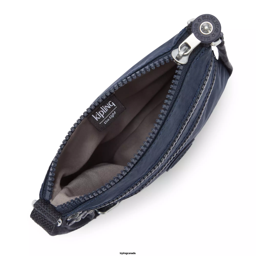 Women Mini Bags Kipling Blue Bleu Keiko Crossbody Mini Bag FHZD91 - Image 3