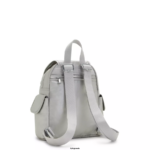 Women Mini Bags Kipling Bright Metallic City Pack Mini Metallic Backpack FHZD388 - Image 5