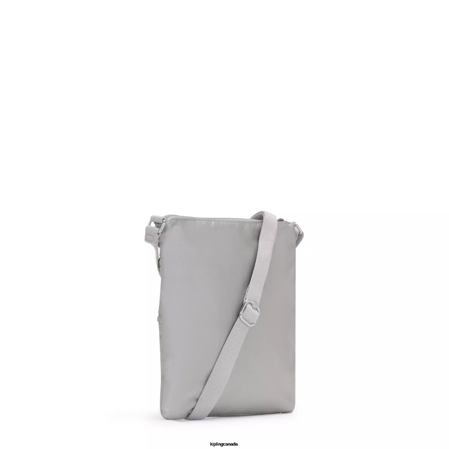 Women Mini Bags Kipling Bright Metallic Keiko Metallic Crossbody Mini Bag FHZD96 - Image 5