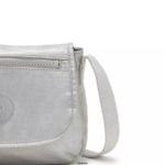 Women Mini Bags Kipling Bright Metallic Sabian Metallic Crossbody Mini Bag FHZD100 - Image 5