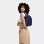 Women Mini Bags Kipling Cosmic Blue Delia Mini Backpack FHZD382 - Image 4