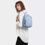 Women Mini Bags Kipling Fading Sky Delia Mini Backpack FHZD366 - Image 4