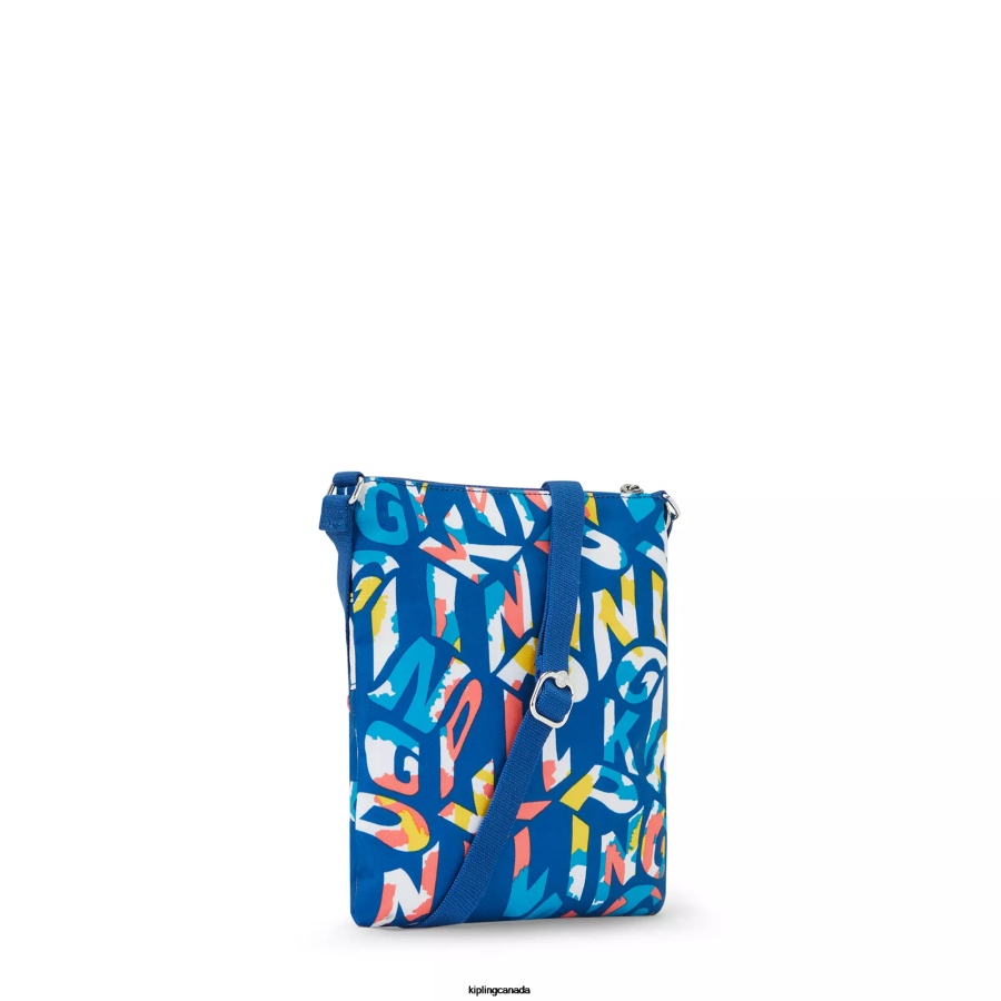Women Mini Bags Kipling Neon Keiko Printed Crossbody Mini Bag FHZD7 - Image 4