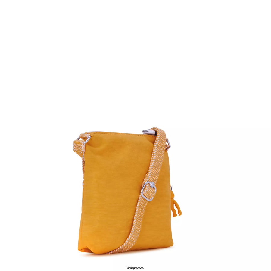 Women Mini Bags Kipling Rapid Yellow Alvar Extra Small Mini Bag FHZD114 - Image 4