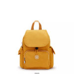 Women Mini Bags Kipling Rapid Yellow City Pack Mini Backpack FHZD411