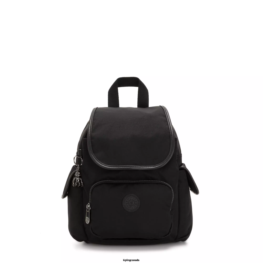 women_mini_bags_kipling_rich_black_city_pack_mini_backpack_fhzd395.png Women Mini Bags Kipling Rich Black City Pack Mini Backpack FHZD395 - Image 1