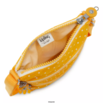 Women Mini Bags Kipling Soft Dot Yellow Alvar Extra Small Printed Mini Bag FHZD72 - Image 3