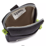 Women Mini Bags Kipling Valley Black Clark Neck Pouch FHZD104 - Image 3