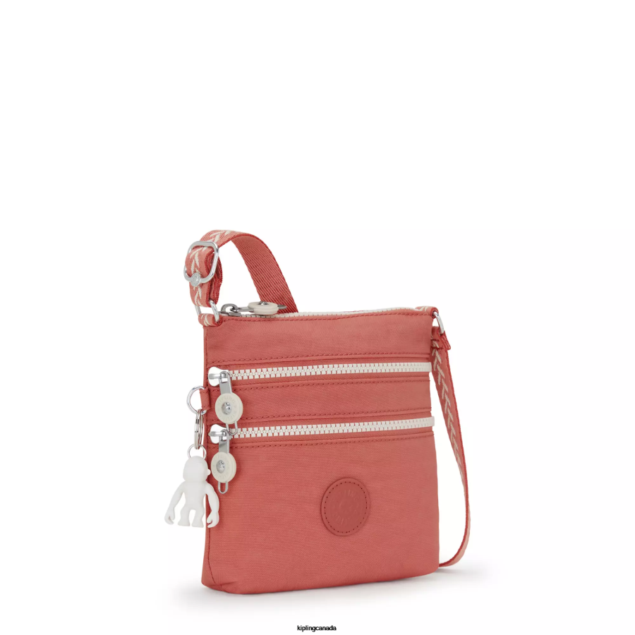 Women Mini Bags Kipling Vintage Pink Alvar Extra Small Mini Bag FHZD112 - Image 2