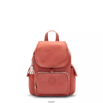 Women Mini Bags Kipling Vintage Pink City Pack Mini Backpack FHZD416