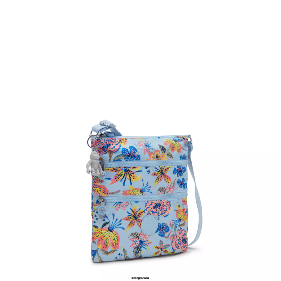 Women Mini Bags Kipling Wild Flowers Keiko Printed Crossbody Mini Bag FHZD6 - Image 2