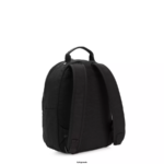 Women Monogrammable Kipling Black Noir Seoul Small Tablet Backpack FHZD420 - Image 5