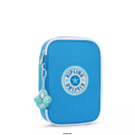 Women Pens & Pencil Cases Kipling Eager Blue Fun 100 Pens Case FHZD627 - Image 2