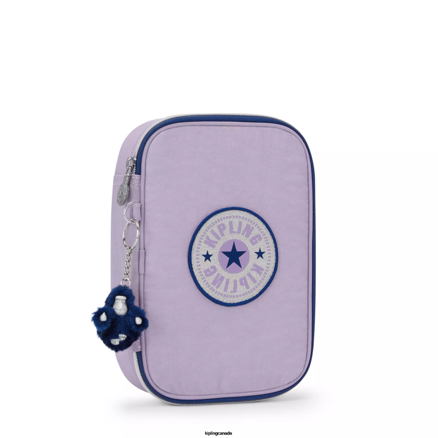 Women Pens & Pencil Cases Kipling Endless Lilac Fun 100 Pens Case FHZD628 - Image 2