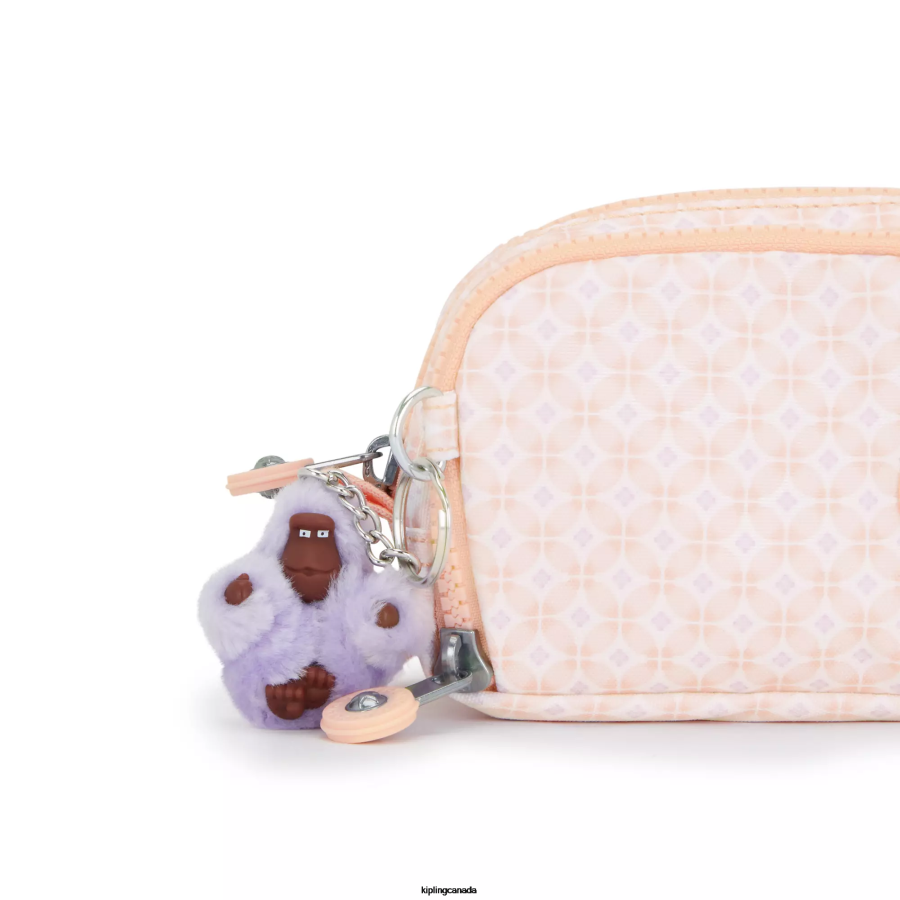 Women Pens & Pencil Cases Kipling Girly Tile Gitroy Printed Pencil Case FHZD601 - Image 5