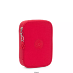Women Pens & Pencil Cases Kipling Red Rouge 100 Pens Case FHZD575 - Image 2