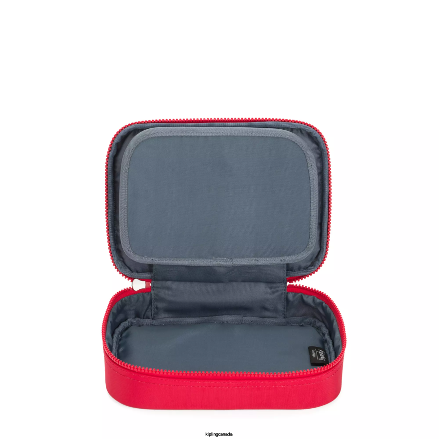 Women Pens & Pencil Cases Kipling Red Rouge 100 Pens Case FHZD575 - Image 3