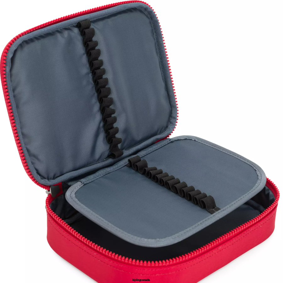 Women Pens & Pencil Cases Kipling Red Rouge 100 Pens Case FHZD575 - Image 5