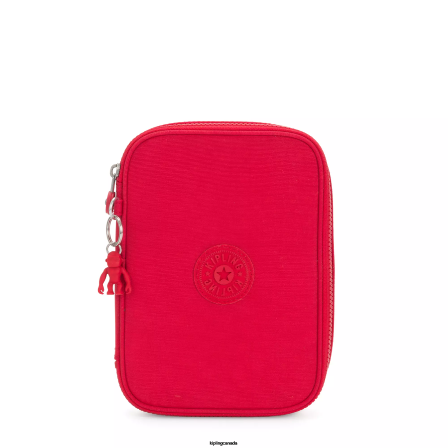 women_pens_pencil_cases_kipling_red_rouge_100_pens_case_fhzd575.png Women Pens & Pencil Cases Kipling Red Rouge 100 Pens Case FHZD575 - Image 1