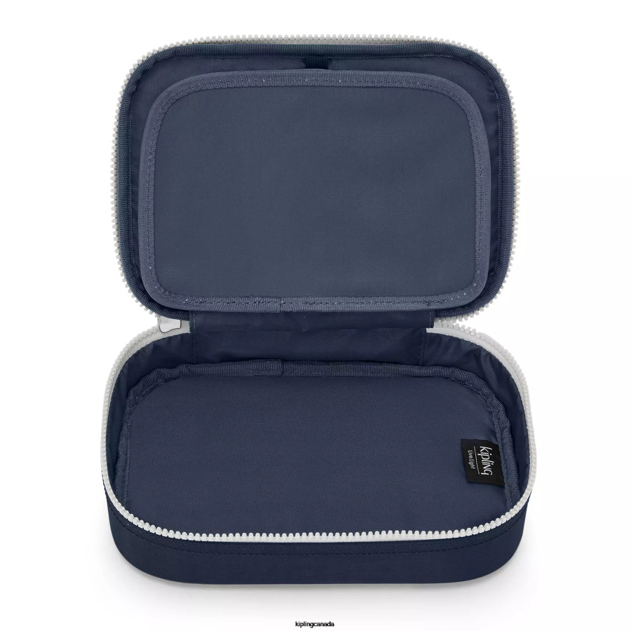 Women Pens & Pencil Cases Kipling True Blue Grey 100 Pens Case FHZD569 - Image 3