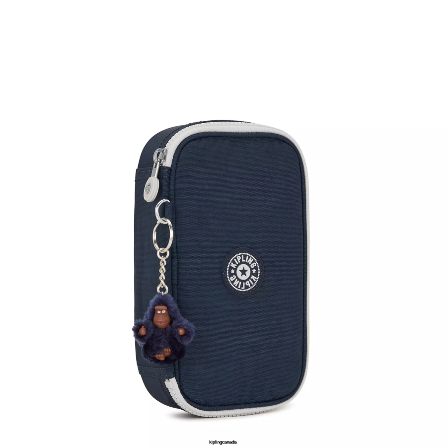 Women Pens & Pencil Cases Kipling True Blue Grey 50 Pens Case FHZD598 - Image 2