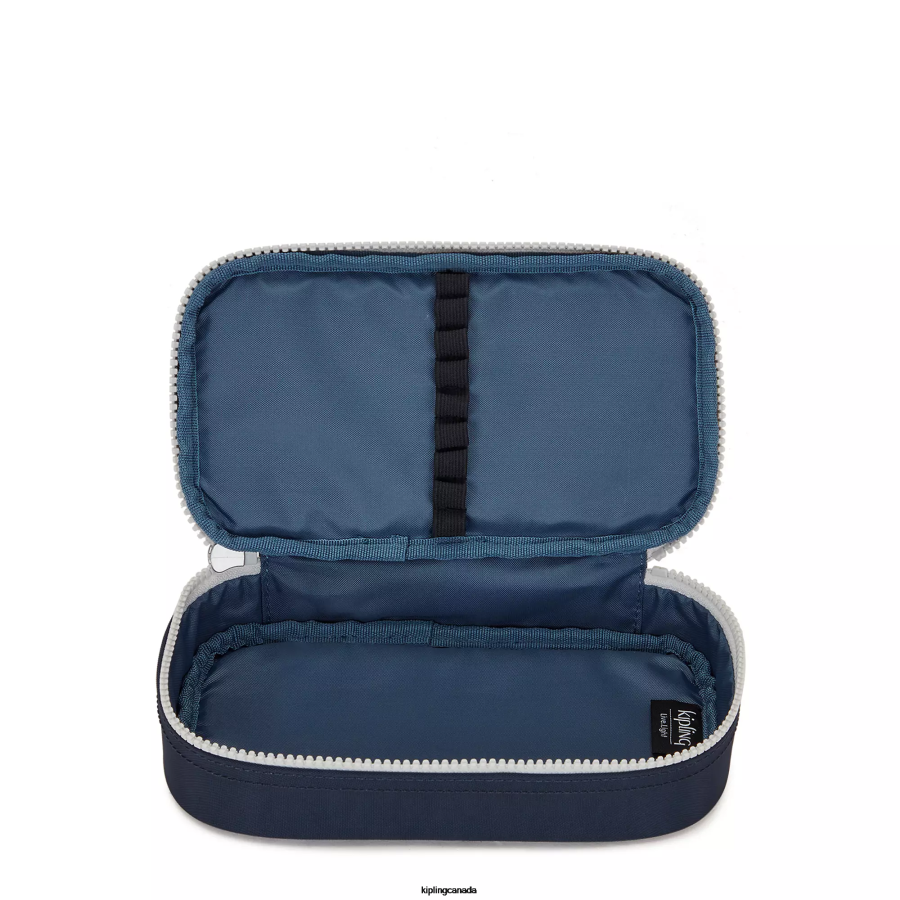 Women Pens & Pencil Cases Kipling True Blue Grey 50 Pens Case FHZD598 - Image 3