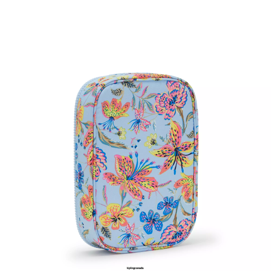Women Pens & Pencil Cases Kipling Wild Flowers 100 Pens Printed Case FHZD592 - Image 4