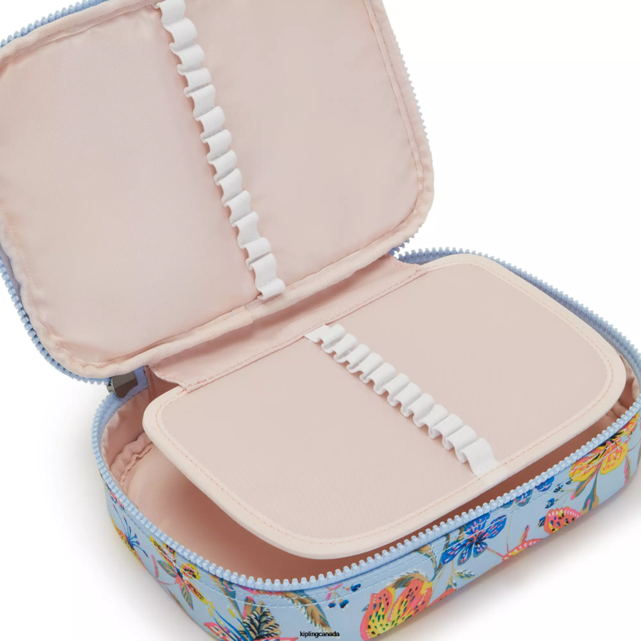 Women Pens & Pencil Cases Kipling Wild Flowers 100 Pens Printed Case FHZD592 - Image 5