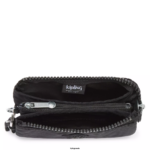Women Pouches Kipling Black Noir Creativity Small Pouch FHZD560 - Image 3