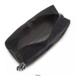 Women Pouches Kipling Black Noir Gleam Pouch FHZD314 - Image 3
