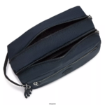 Women Pouches Kipling Blue Bleu Agot Toiletry Bag FHZD551 - Image 3