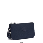 Women Pouches Kipling Blue Bleu Creativity Large Pouch FHZD536 - Image 2