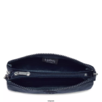 Women Pouches Kipling Blue Bleu Creativity Large Pouch FHZD536 - Image 3