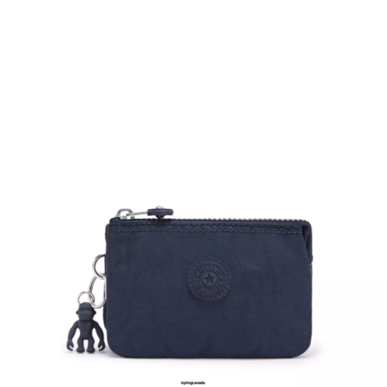 Women Pouches Kipling Blue Bleu Creativity Small Pouch FHZD561