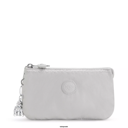 Women Pouches Kipling Bright Metallic Creativity Large Metallic Pouch FHZD547