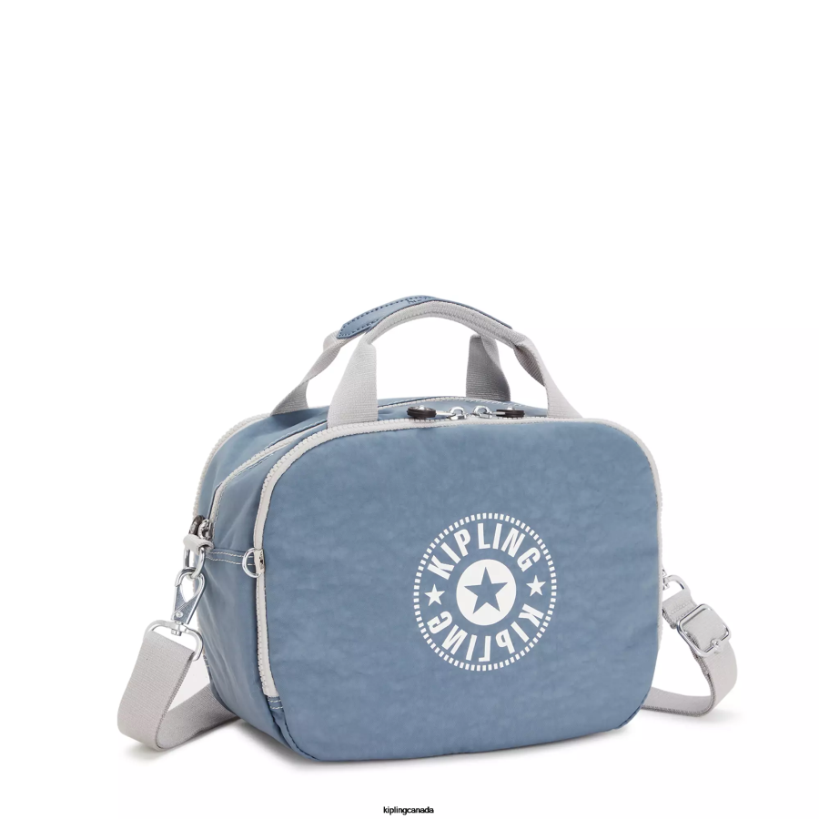 Women Pouches Kipling Brush Blue C Palm Beach Toiletry Bag FHZD546 - Image 2