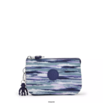 Women Pouches Kipling Brush Stripes Creativity Small Printed Pouch FHZD603