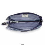 Women Pouches Kipling Brush Stripes Creativity Small Printed Pouch FHZD603 - Image 3