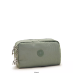 Women Pouches Kipling Dark Seaweed Gleam Pouch FHZD607 - Image 2