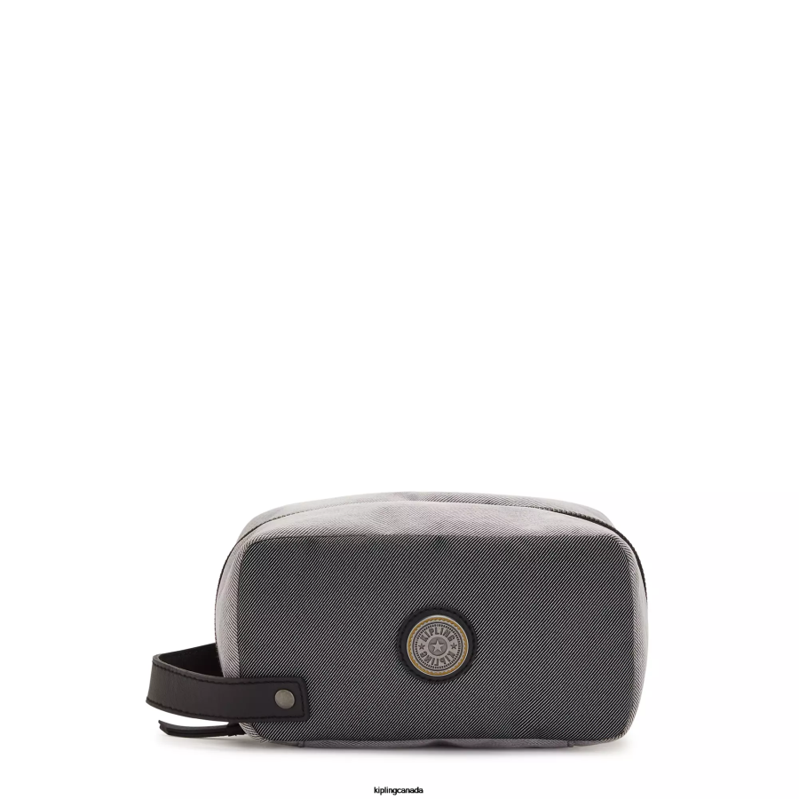 women_pouches_kipling_duo_grey_black_riaz_toiletry_bag_fhzd525.png Women Pouches Kipling Duo Grey Black Riaz Toiletry Bag FHZD525 - Image 1
