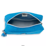 Women Pouches Kipling Eager Blue Gleam Pouch FHZD315 - Image 3