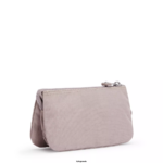 Women Pouches Kipling Grey Gris Creativity Large Pouch FHZD533 - Image 5