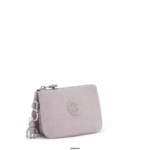 Women Pouches Kipling Grey Gris Creativity Small Pouch FHZD558 - Image 2