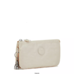 Women Pouches Kipling Light Sand Creativity Large Pouch FHZD539 - Image 2