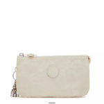 Women Pouches Kipling Light Sand Creativity Large Pouch FHZD539
