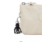 Women Pouches Kipling Light Sand Creativity Small Pouch FHZD564 - Image 5