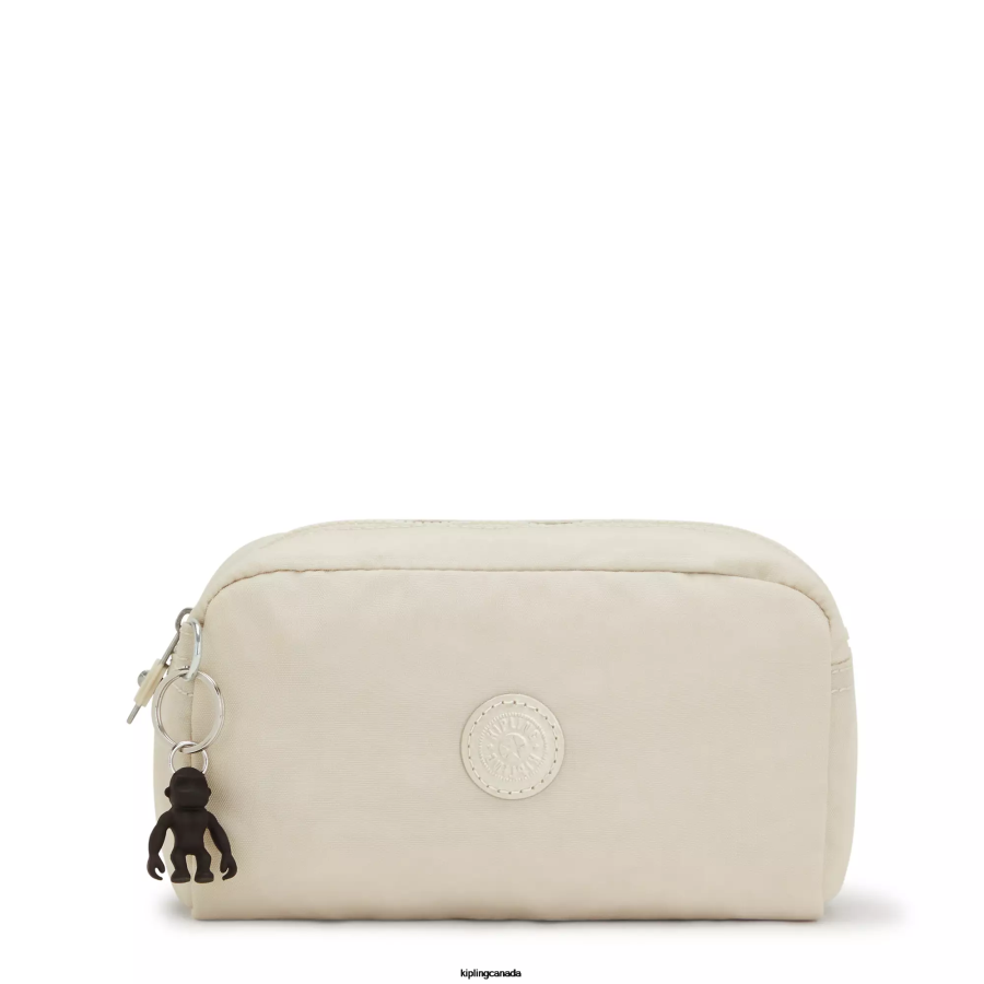 women_pouches_kipling_light_sand_gleam_pouch_fhzd313.png Women Pouches Kipling Light Sand Gleam Pouch FHZD313 - Image 1