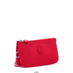 Women Pouches Kipling Red Rouge Creativity Large Pouch FHZD538 - Image 2