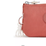 Women Pouches Kipling Vintage Pink Creativity Small Pouch FHZD563 - Image 5
